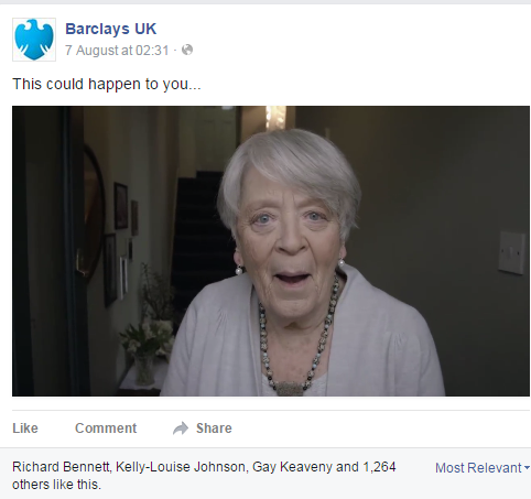 Barclays UK Facebook 