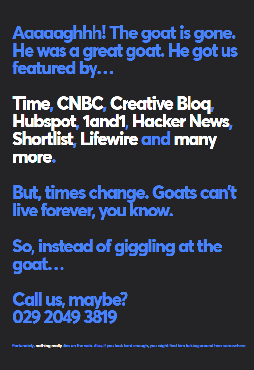 bluegg updated 404 page