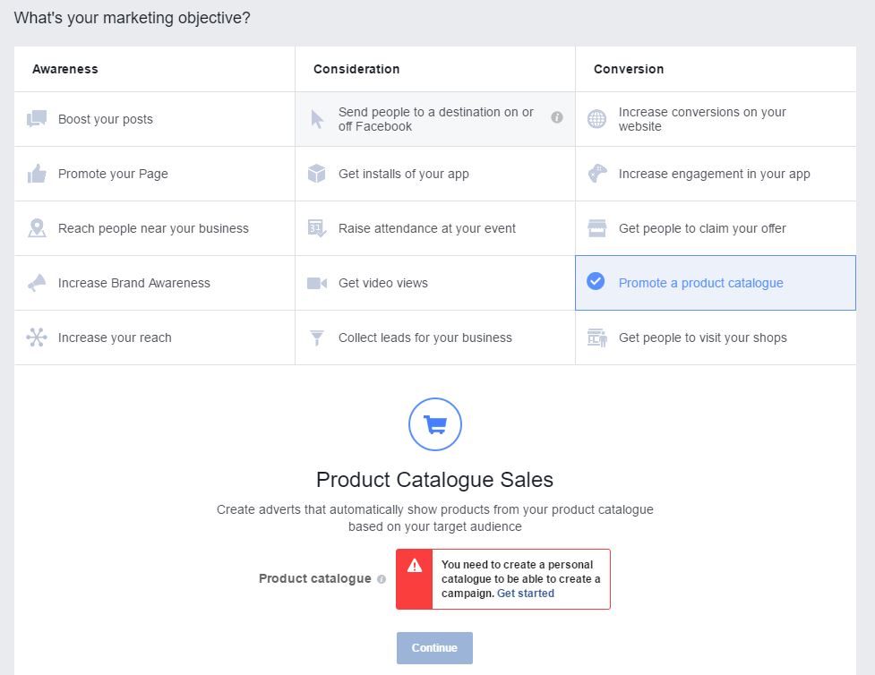 facebook dynamic product ads