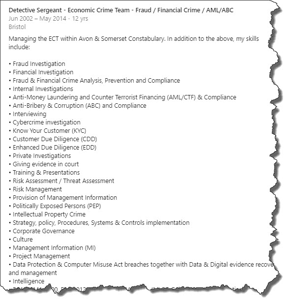 Profiling your sales prospects using LinkedIn