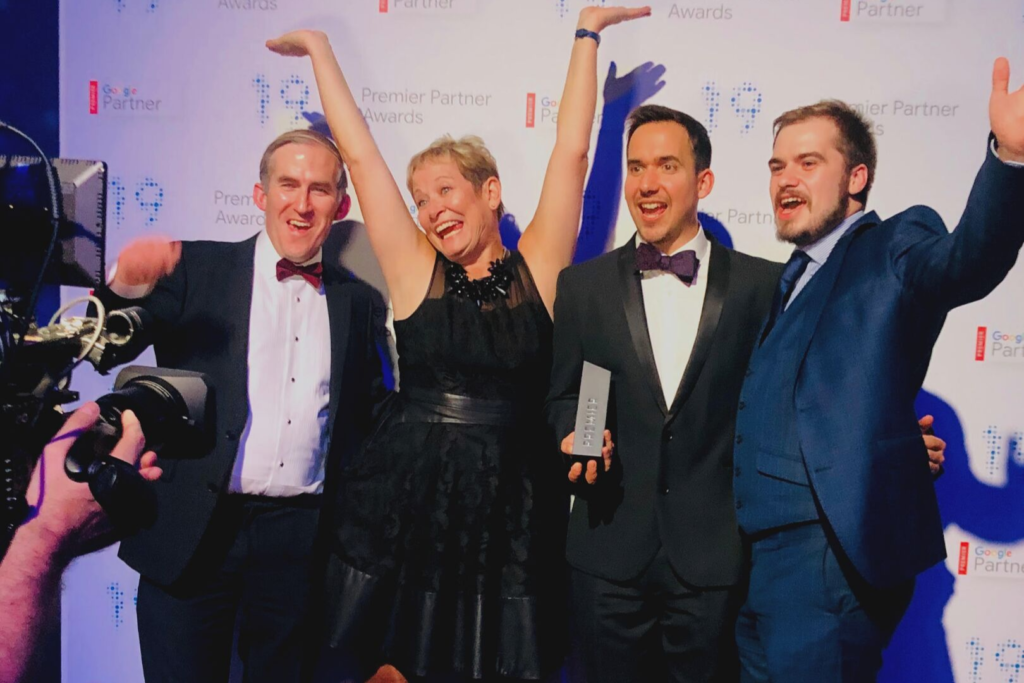 Hallam Wins Premier Partner Award 2019 1080