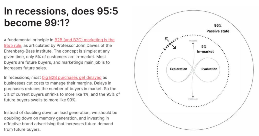 95:5 becomes 99:1 in a recession