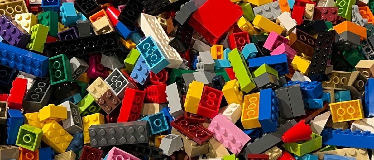 Multicolour lego blocks