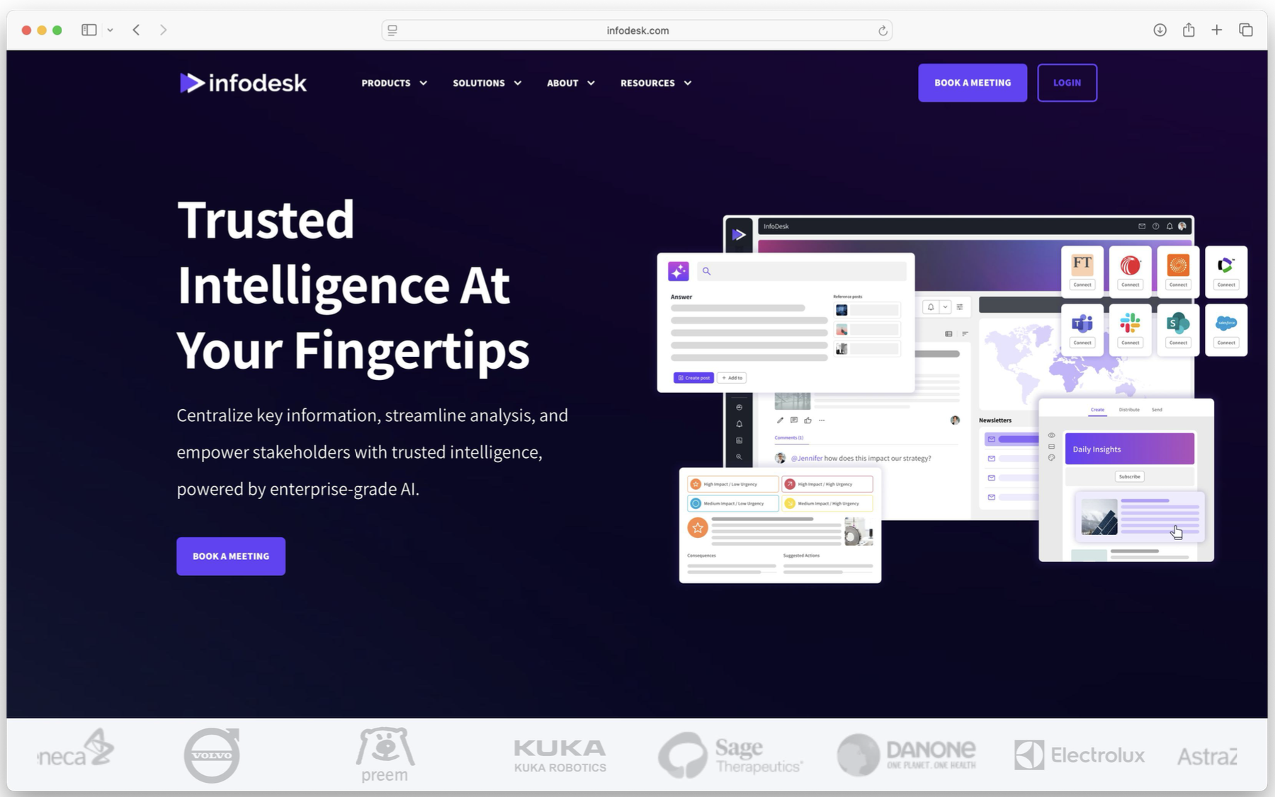 infodesk old website