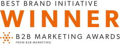 best brand initiative award orange
