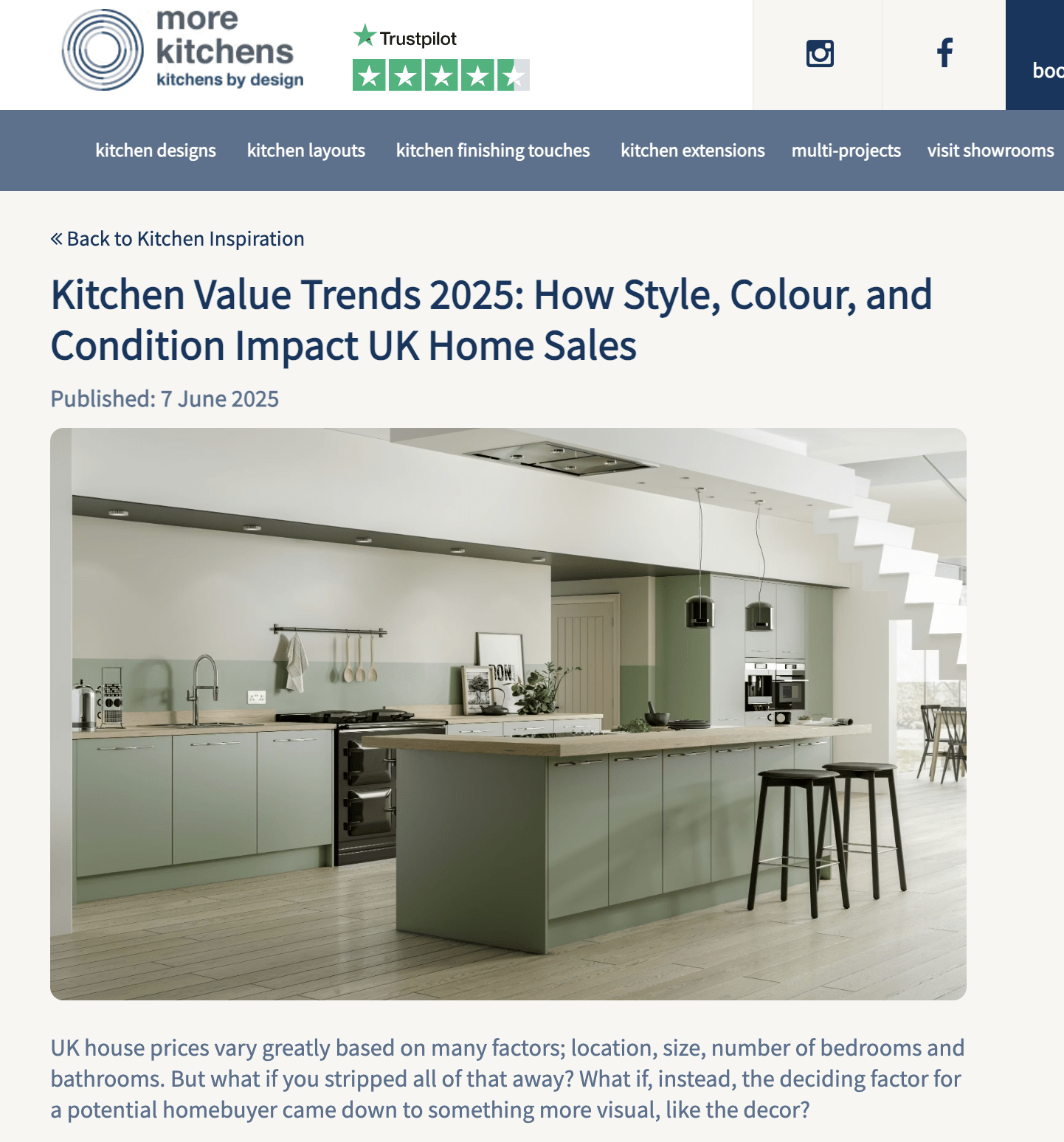 kitchen value report