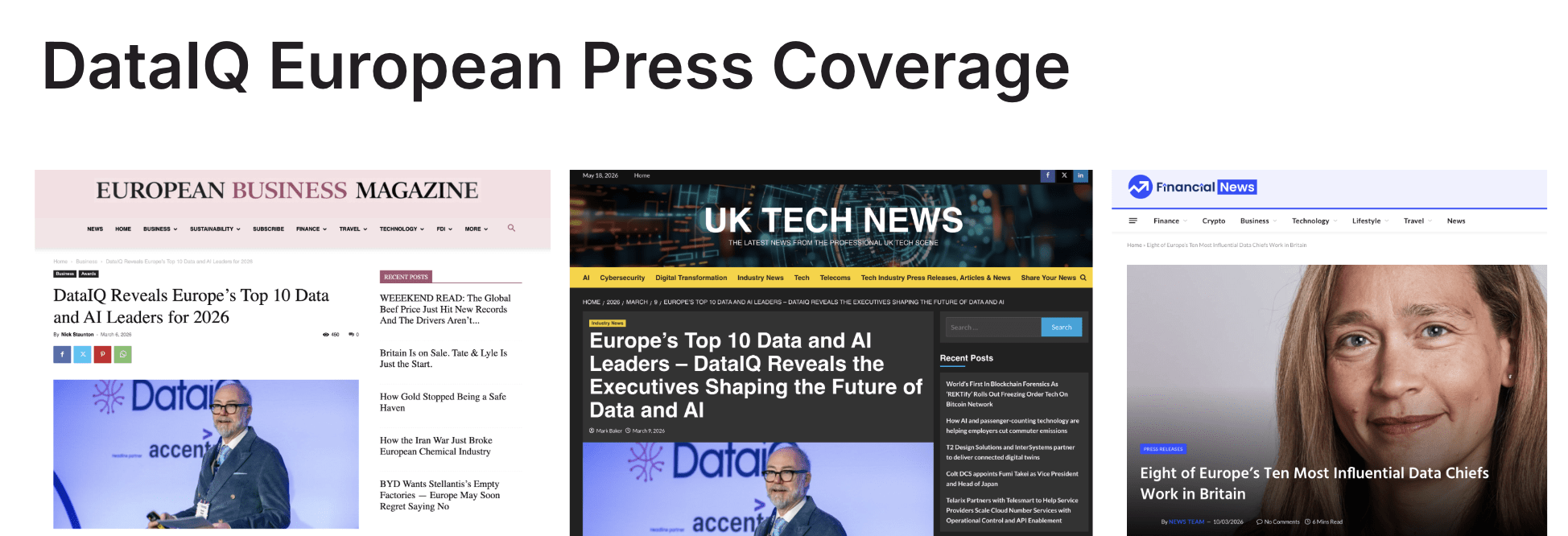 dataiq press coverage