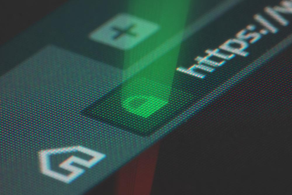 Web,Browser,Closeup,On,Lcd,Screen,With,Shallow,Focus,With